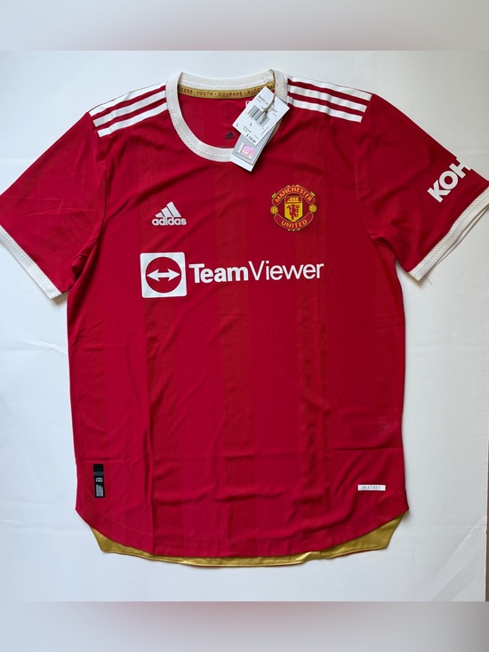 adidas Other - ⚽️🇬🇧 Adidas [L] Manchester United 2021-2022 Home Player Jersey H31090